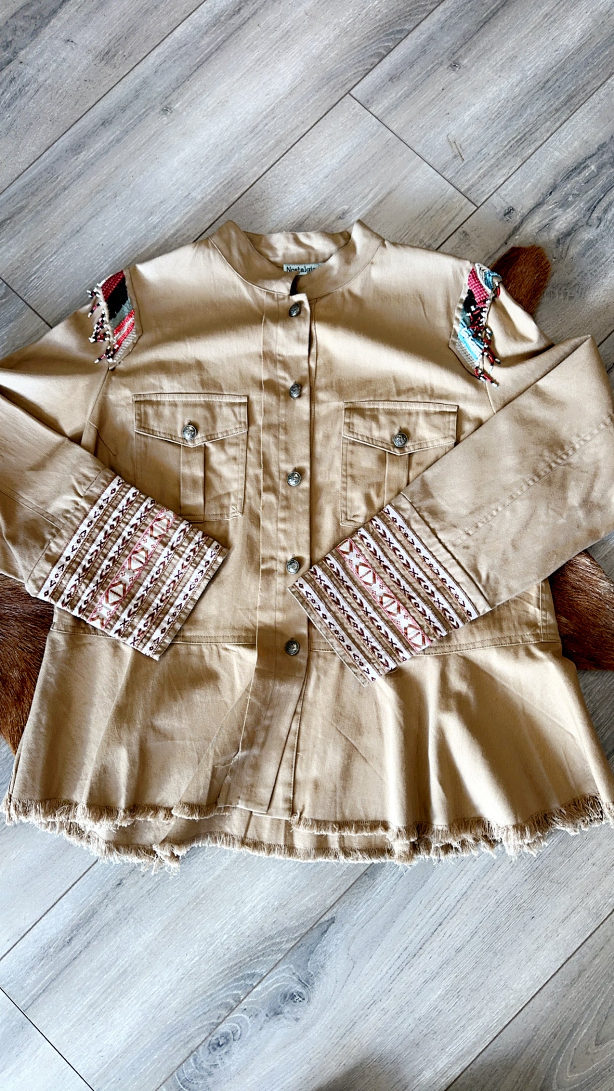 Wild Acre- Fringed Jacket