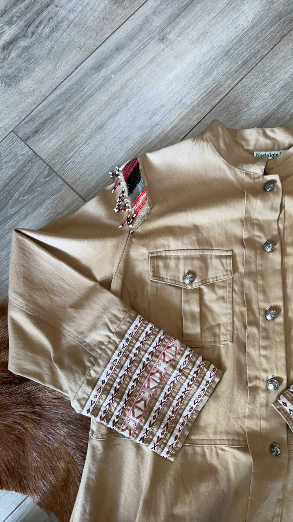 Wild Acre- Fringed Jacket