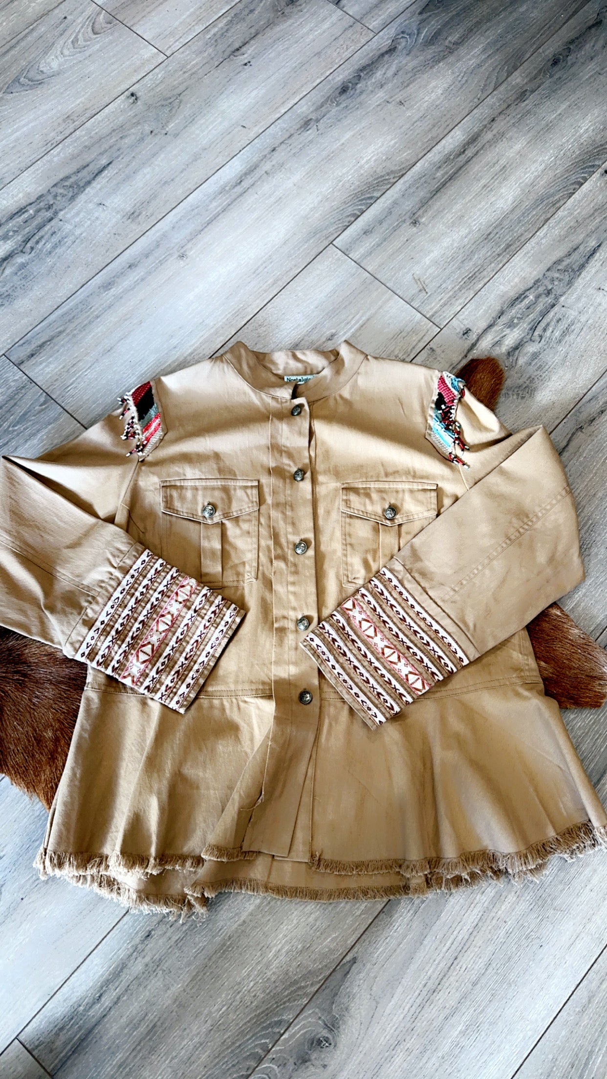 Wild Acre- Fringed Jacket