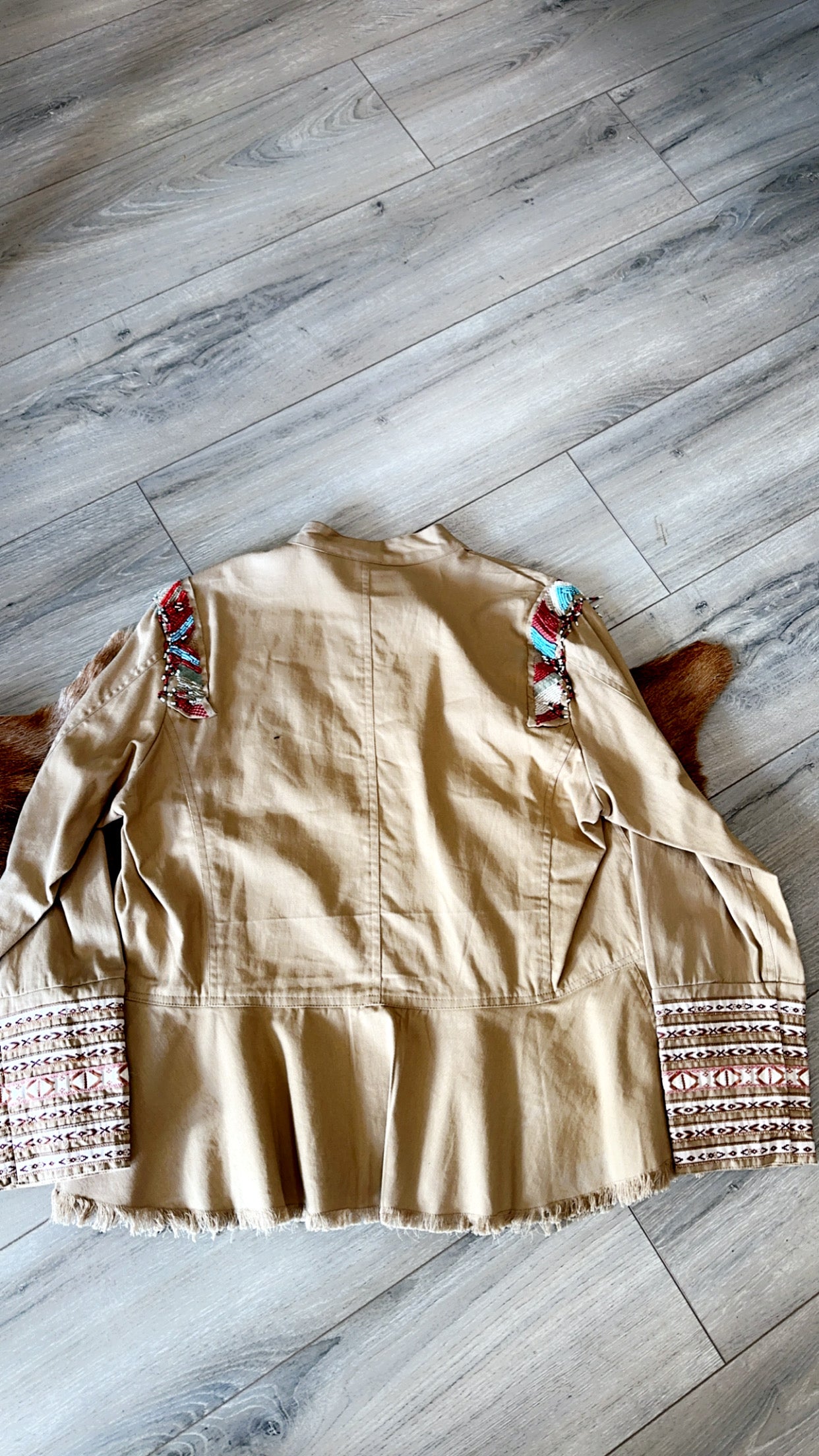 Wild Acre- Fringed Jacket